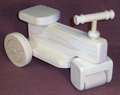 wooden toy riding vehicle